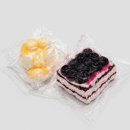 Soya Milk Pudding x Blueberry Jam Cake Duo
