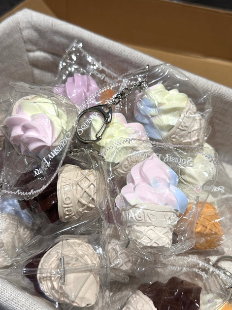 Mini Ice Cream Keychain