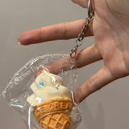 Mini Ice Cream Keychain
