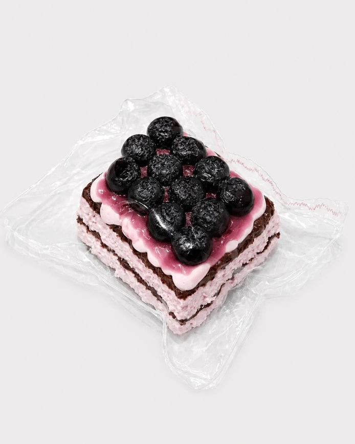 Blueberry Jam Cake Slice