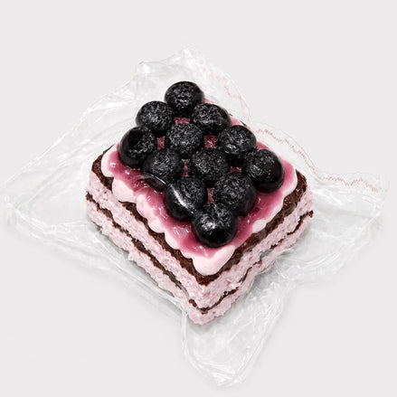 Blueberry Jam Cake Slice
