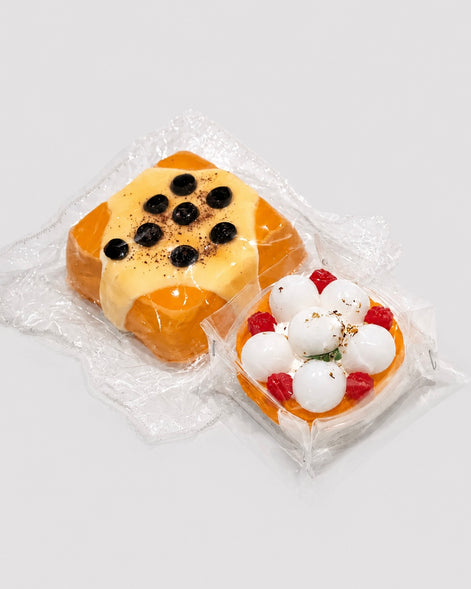 Caramel Toast x Mochi Egg Tart Duo