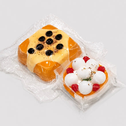 Caramel Toast x Mochi Egg Tart Duo