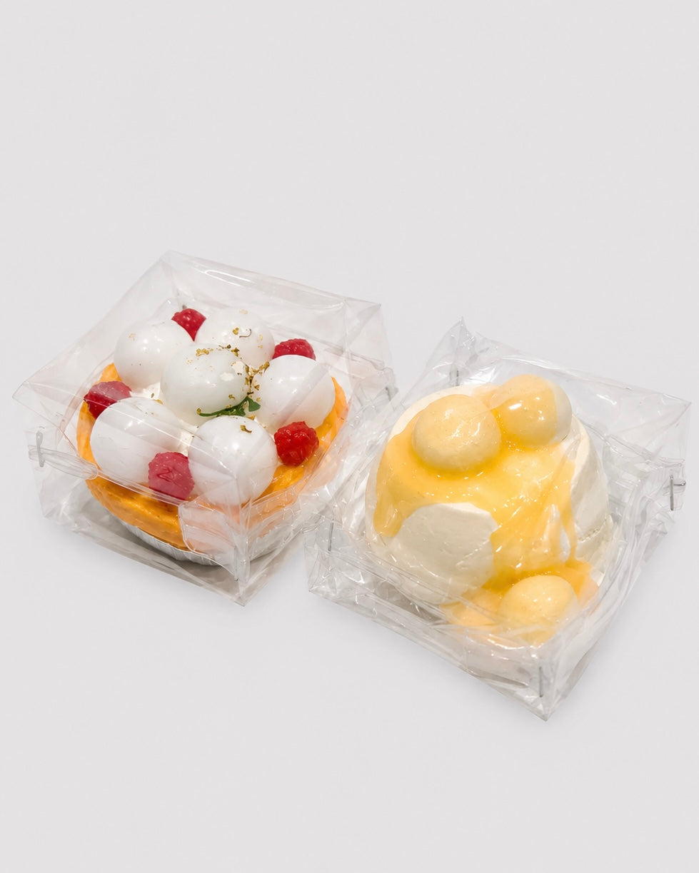 Mochi Egg Tart x Soya Milk Pudding Duo