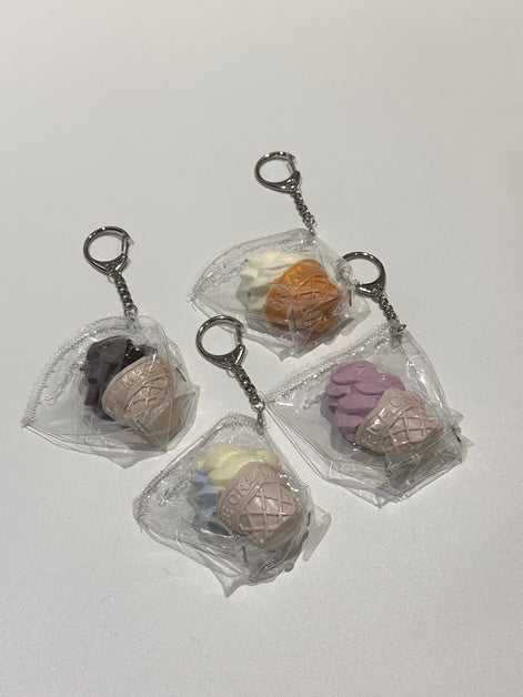 Mini Ice Cream Keychain