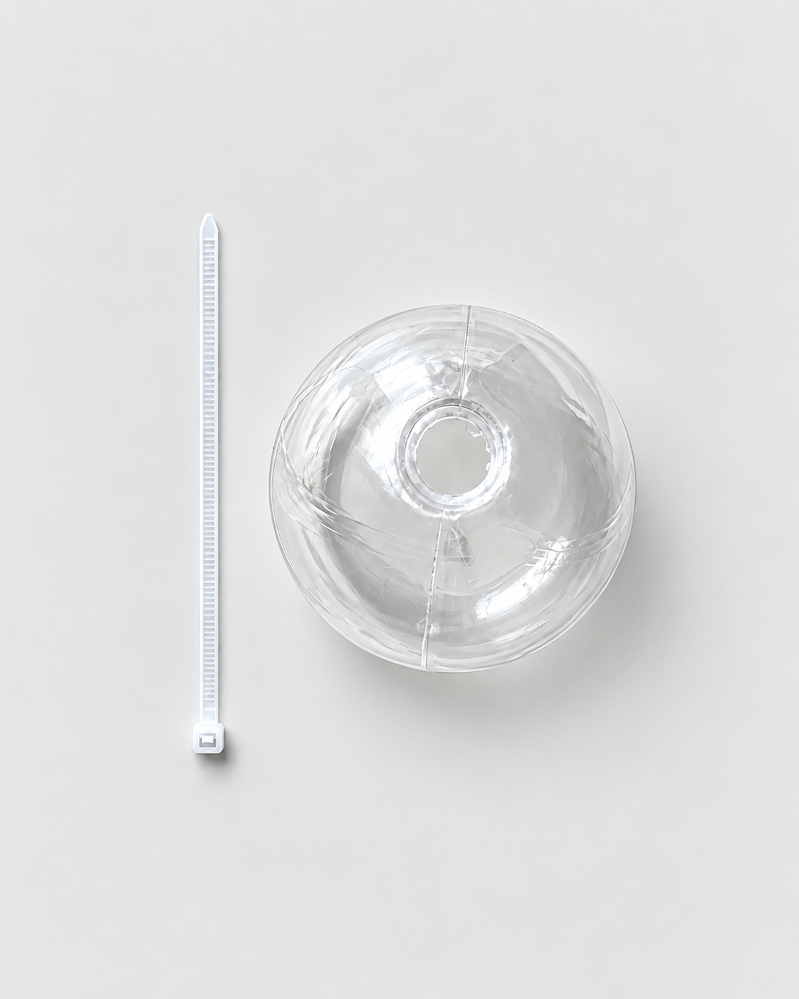 Clear Skin Squishy Ball