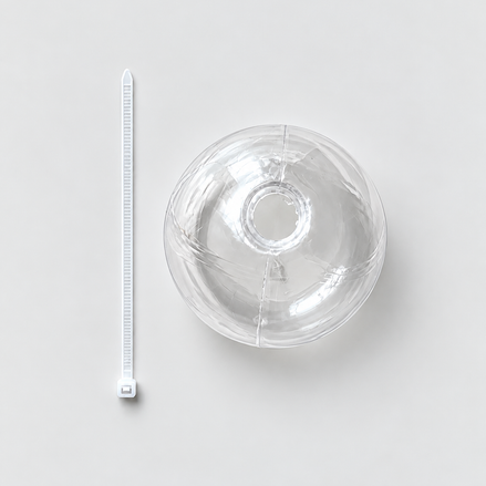 Clear Skin Squishy Ball