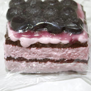 Blueberry Jam Cake Slice