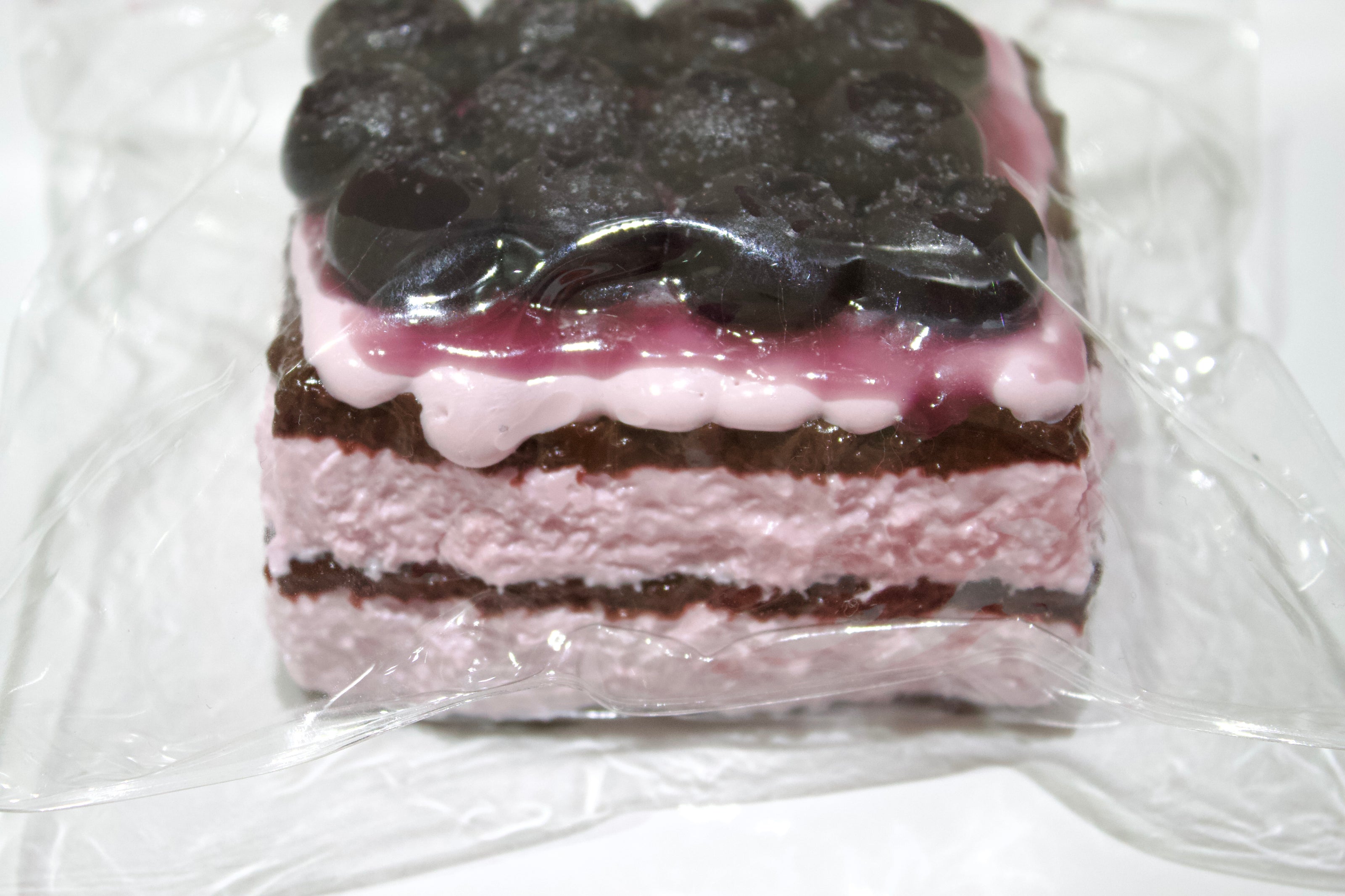 Blueberry Jam Cake Slice
