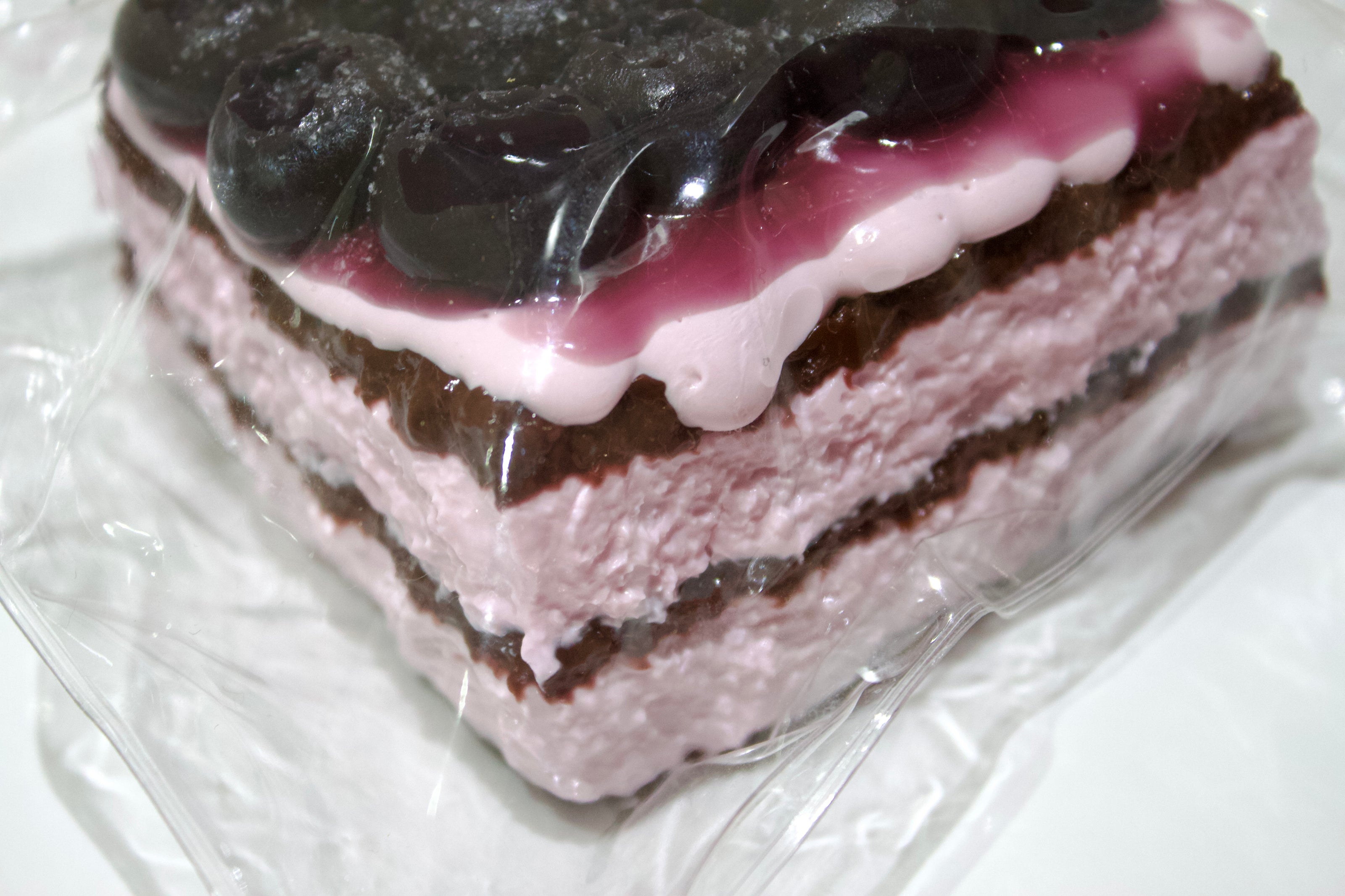 Blueberry Jam Cake Slice