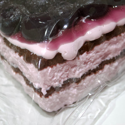 Blueberry Jam Cake Slice