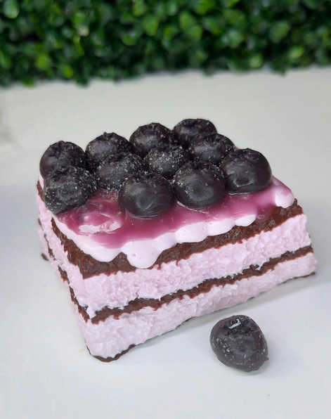 Soya Milk Pudding x Blueberry Jam Cake Duo