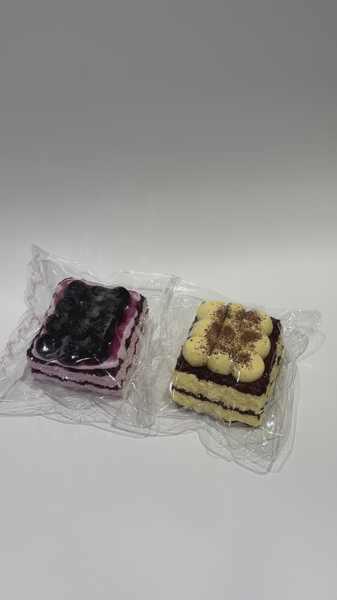 Blueberry Jam Cake  x Tiramisu Duo
